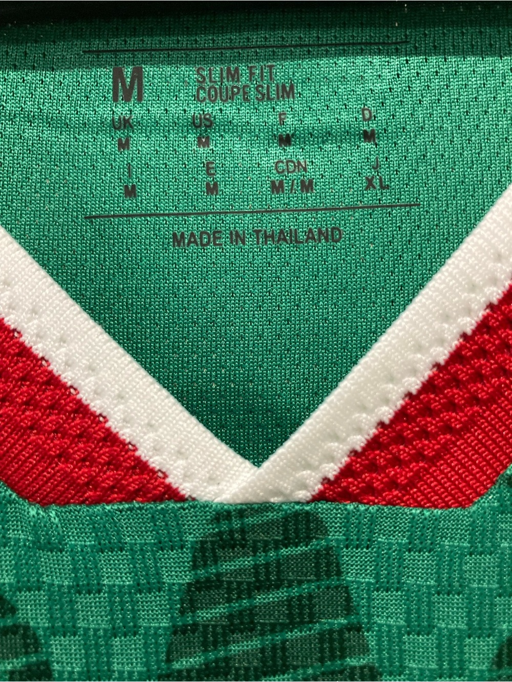 2026 World Cup Green Mexico Jersey with White Number 11 GIMENES - Picture 5 of 11